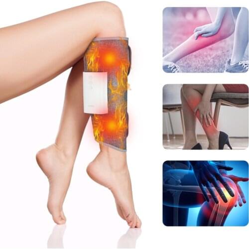 Wireless Air Compression Leg Massager Rechargeable Relieve Calf Muscle Fatigue Massage Relaxation Belt Health Care Tools