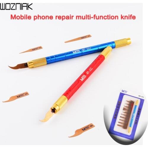 Mobile phone repair knife motherboard CPU A11 A12 A13 de-glue processor knife for iPhone IC chip repair multi-function thin blad