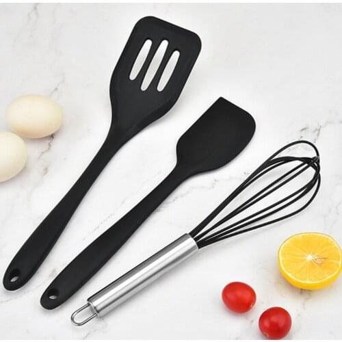 Silicone Cooking Utensil Set for Baking 5 PCS Silicone Cooking Kitchen Utensils Set Heat-Resistant and Non-Stick Gadgets 85DA
