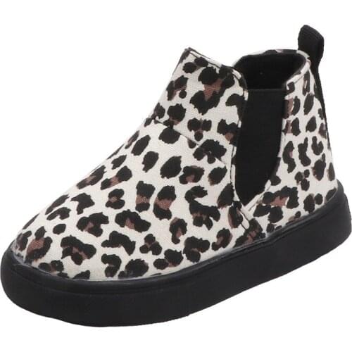 Skoex Kids New Martin Boots Autumn Winter Plush Girls Waterproof Short Ankle Slip-on Snow Shoe Childrens Baby Fashion Sneakers