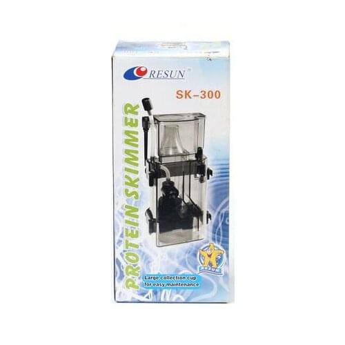 Protein Skimmer Marine Aquarium Fish Tank Filter System Accessories RESUN SK300 3.5W 300 L / H