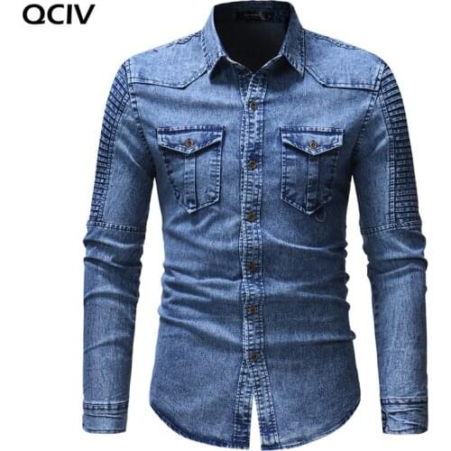 Мужские хлопковые рубашки QCIV China At AliExpress