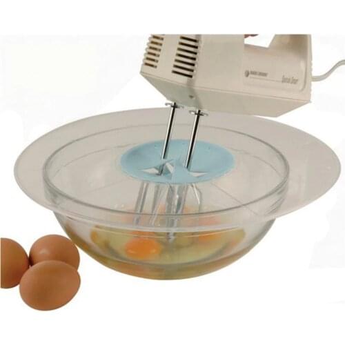Silicone Bowl Lids Egg Stir Splash Lids Splash Eggbeater Cover Mixer Cover Kitchen Tools Accessories