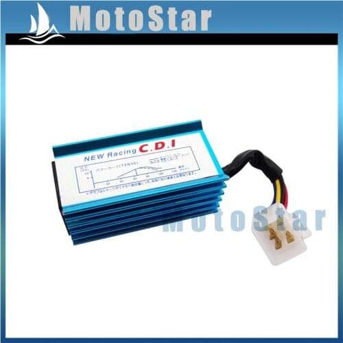 Blue Racing 5 Pin AC Ignition CDI Box For 50cc 70cc 90cc 110cc 125cc 140cc 150cc 160cc ATV Quad Go Kart Pit Dirt Bike Motorcycle