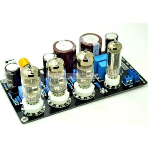 Q-BAIHE 6N4*3&6Z4*1 Tube Preamplifier Board Reference to Marantz 7 Circuit