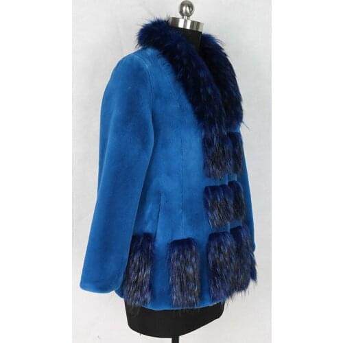 Faux Fox Fur Coat Female Jacket Korean Vintage Long Tops Autumn Winter Coat Women Clothes 2020 Plus Size Fourrure Femme ZT4766