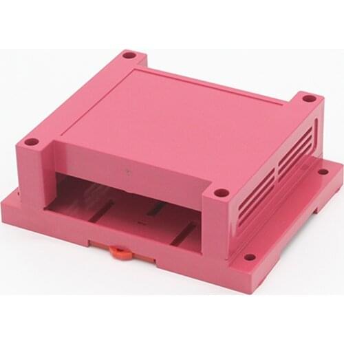 1pcs Plastic PLC Industrial Control Box, Power Supply Housing Rail Type Housing Instrument Junction Box, Over-line Box