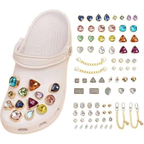 Acrylic Crystal Stickers Children Toys Sticker Decal Mobile PC Diamond Rhinestone Self Adhesive Scrapbooking Stickers Shoe Buckl