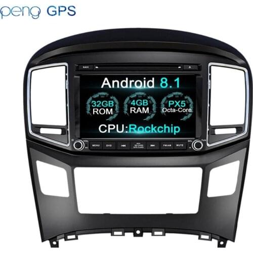Car Stereo Android 8.1 For Hyundai H1 2016-2018 Navigation in Vehicle GPS Car Multimedia Player Radio Head unit