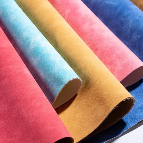 Leather Fabric Pu Eco-friendly Sheep Leather Artificial Soft Bag Hard Bag Sofa Cowhide Simulation Handmade Diy Leatherette