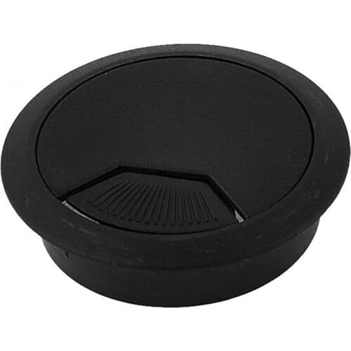 Hot 60mm Computer Desk Table Grommet Cable Port Wire Hole Cover 3 Pcs