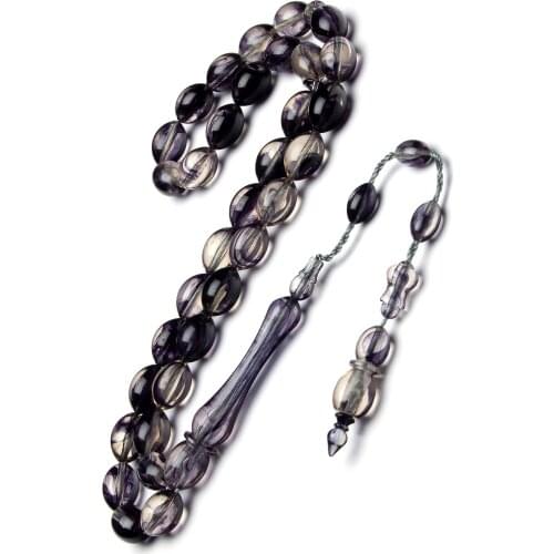 Islamic Tasbih Muslim Rosary Beads 33 Prayer Rosary For Men Bracelet For Men Accessory amber oltu amber stone Handmade Turkey