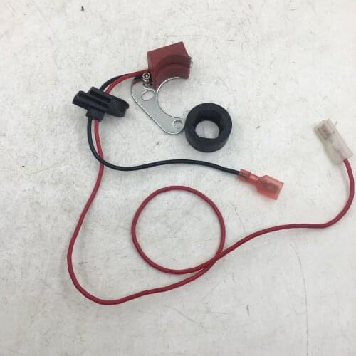 SherryBerg Electronic Ignition Kit FOR Lucas 22D6 23D6 25D6 with Powermax Red Rotor Arm electrical kit for Triumph TR6 Vitesse