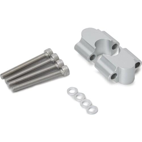 Motorcycle Handlebar Riser Kit 7/8 Inch Universal Bar Clamps 22Mm For Bmw Suzuki Honda Yamaha Atv Scooter 30Mm Rise Motorcycle A
