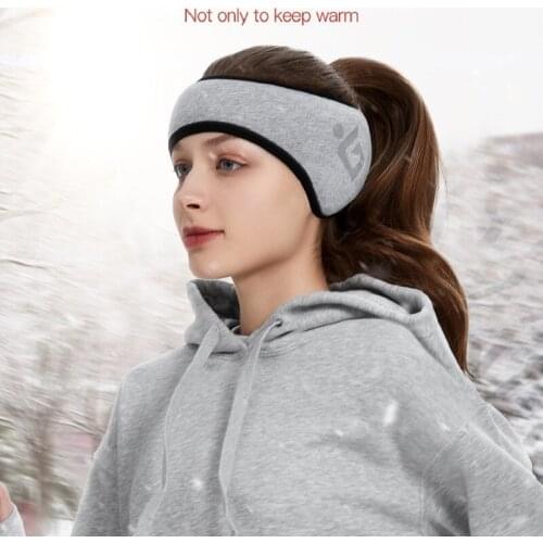Noise Reduction Earmuffs Sleep Winter Warm Earmuffs Sports Ear Protection Artifact Hair Band Plush Windproof Cold Ear Warmer