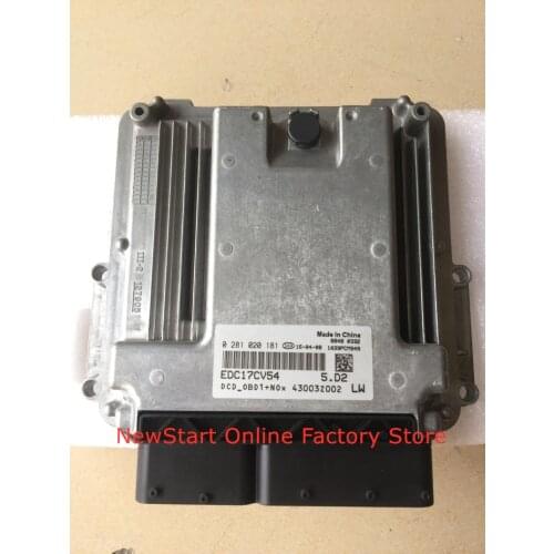 0281020181 EDC17CV54 NEW Engine ECU Computer Board Electronic Control Unit for Chaochai Dongfeng Dollyka JAC