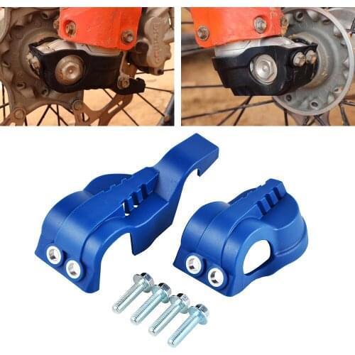 Front Fork Leg Shoes Cover Rear Brake Disc Guard Kit For Husqvarna 250-450 FC 2019-2021 2020 125-501 FC TC TE FE 2015 2016 2017