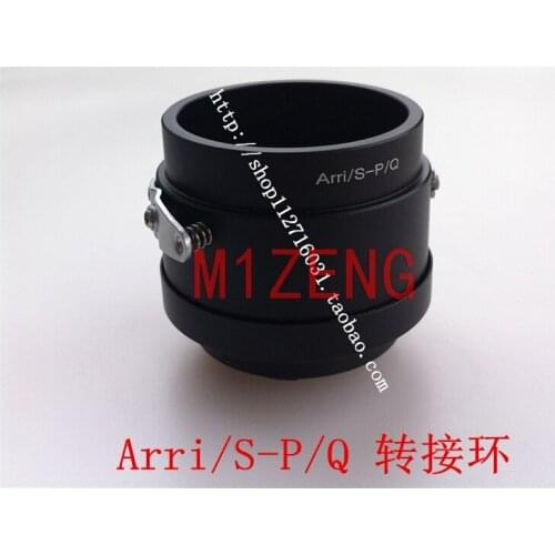 Arri/s-PQ adapter ring for Arriflex Arri S mount cine Lens to Pentax Q P/Q PQ Q10 Q7 Q-S1 camera