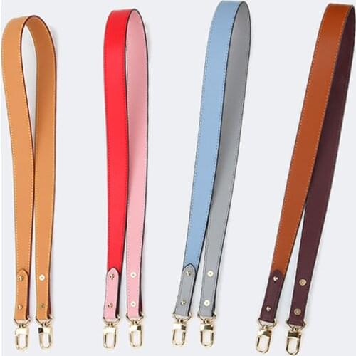 AIMIYOUNG Bag Straps Cow Genuine Leather Belt Shoulder Bag Wide Strap Handbag Handle Replacement Strap Accessory Bag Part Belt