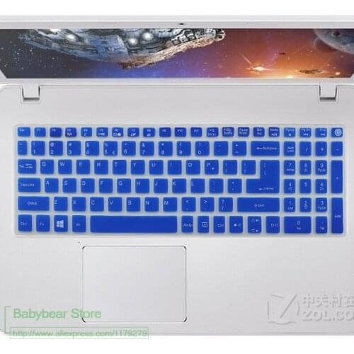 Silicone 15.6 15 Inch Keyboard Protector Cover Skin For Acer Aspire E5-573/574/575G V3-574G E5-532G Tmp257 Tmp277 Tmp258 Tmp259