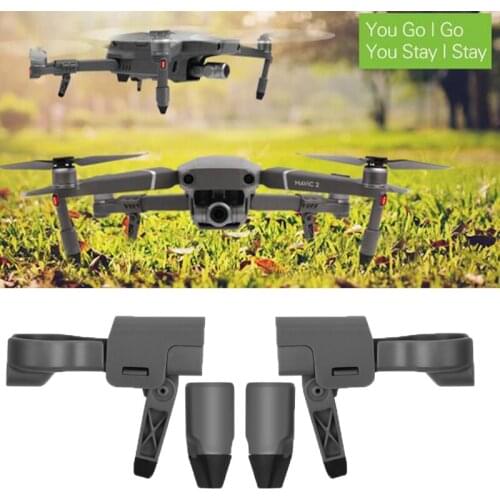 Foldable Heightened Landing Gear Stabilizers for DJI MAVIC 2 PRO & ZOOM Drone Accessories