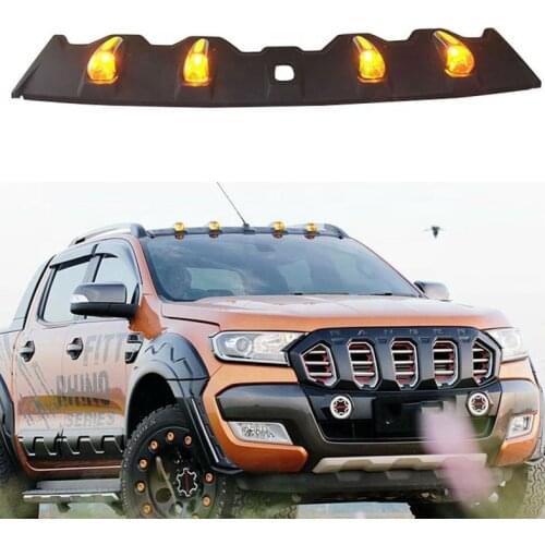 LED Roof Rack Plate Light Car Moudling Styling Fit For Ford Ranger T6 T7 T8 2012-2019 Exterior Auto Accessories