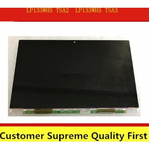 13.3" LED Screen Display Replacement LP133WH5 TS A2 LP133WH5 TSA2 A3 For Fujitsu S782 SH771 LCD
