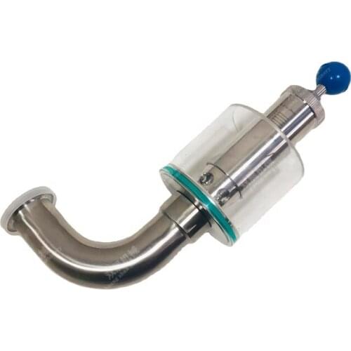1.5" tri clamp pressure relief valve brewing equipment stainless steel 304