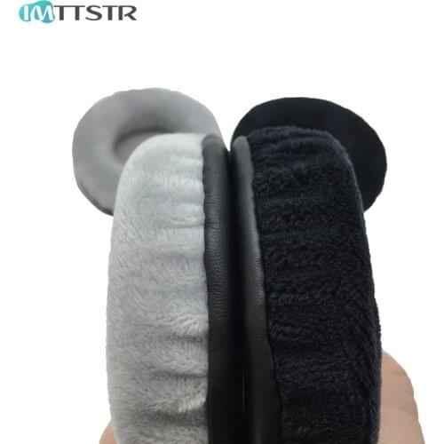 IMTTSTR 1 Pair of Velvet leather Ear Pads earpads earmuff Replacement for PHILIPS SHL3260BK SHL3260BK/00 SHL 3260 BK Headphones