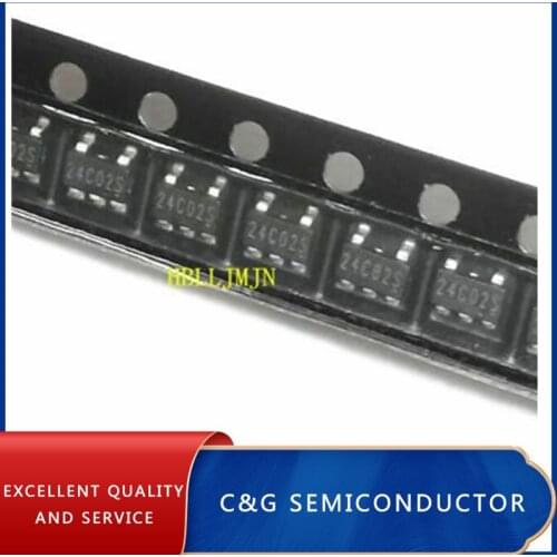 100PCS 24C02S 24C02 AT24C02 SOT23-5 EEPROM IC ZJ