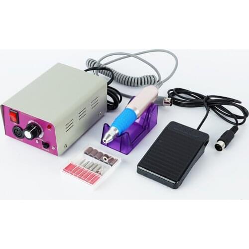 Nail Drill Machine 25000RPM Pro Manicure Machine Apparatus For Manicure Pedicure Kit Electric Nail File With Cutter Nail Tool