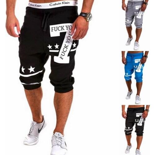 Free shipping new summer 2016 mens casual pants printing pants Hot Pants