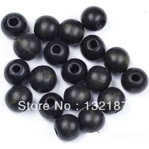 Natural wood beads various size multiple color wood beads WOOD 112