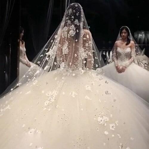 Faiokaver Wedding Lace Veils