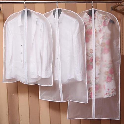 HOT SALE S/M/L Dress Suit Covers Garment Protection Overcoat Dustproof Plastic Storage Bag Summer Winter Overcoat Dustproof Bag