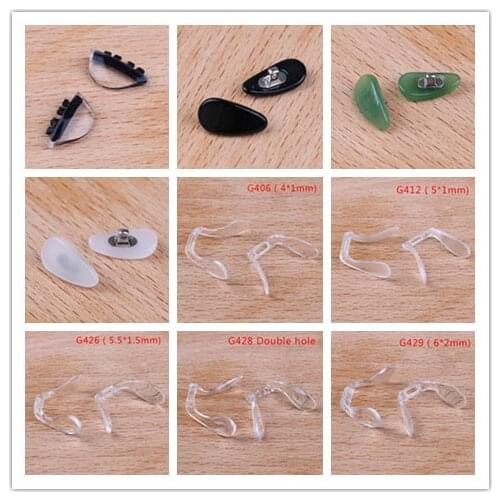 Fashion Vision Care Silicone Eyeglass Sunglass Glasses Nose Pads On Nose Pad Massage Health Care Anti-Slip Tools