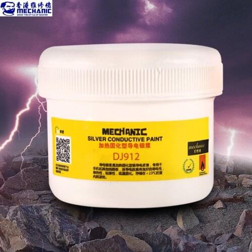 Tool Sets For MECHANIC 100g 100% High-Purity Conductive Silver paste Conductive Glue Adhesive mobile phone PCB Repair Fix