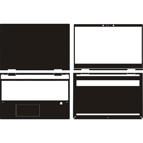 Carbon fiber Laptop Sticker Skin Decal Cover Protector for HP 15-DR0000 DR1006TX 15.6"