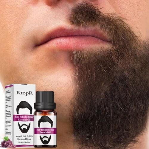 New Hot Men Beard Follicle Repair Care Essential Oil Body Hair Eyebrow Moisturizing Smoothing