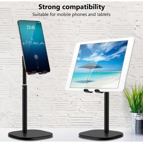 New Tablet holder Desktop mount Stand phone holder support samsung Xiaomi iPad iPhone huawei for iPad 7.9 9.7 10.2 11 12.9 inch