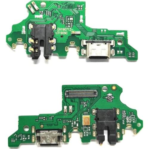 New USB Charging Port Dock Connector Flex Cable with Microphone board for Huawei Honor 9X