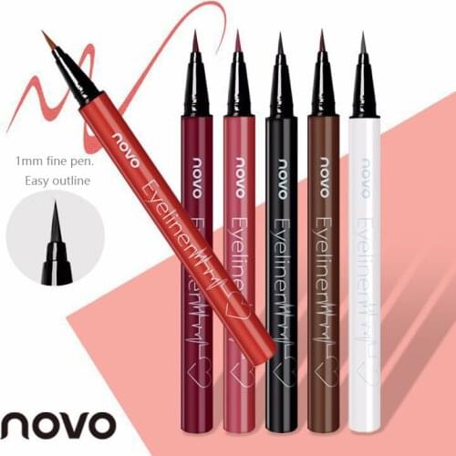 15ml professionaL Eyeliner Liquid 6 colors Long Lasting Waterproof Eye Liner Pen Pencil Makeup Cosmetic Beauty High Quality