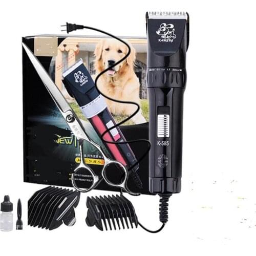 Professional Pet Hair Trimmer Dog Fur Scissor Clipper Haircut Machine Rabbit Cat Cut Groomer Shear 3 Meter Cable Grooming Comb