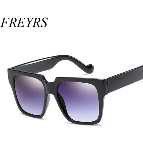 Fashion Square Men Sunglasses Vintage Brand Design Women Sun Glasses Ladies Black Yellow Blue Mirror Eyewear UV400 5343 F