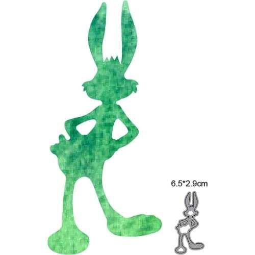 Metal Cutting Dies Cut Mold Animal Rabbit Christmas Decoration Scrapbook Paper Craft Knife Mould Blade Punch Stencils