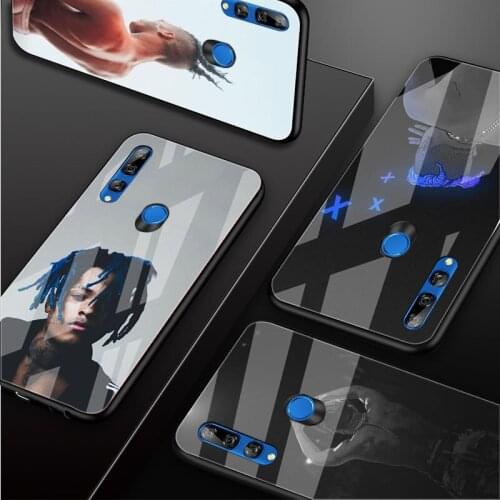 XXXTentacion Tempered Glass Phone Case For Huawei honor 8X 9 10i 20i 20Lite 20Pro 30 Pro Cover Shell