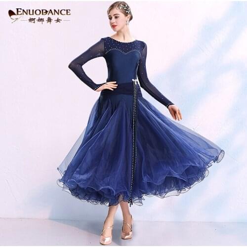 Graceful Taxi Dancer Modern Dance Skirt Waltz Will Pendulum Skirt Ballroom Dancing Match Dress Ballroom Dancing Practice Skirt
