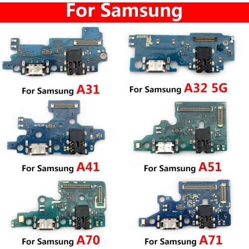 USB Charger For Samsung A32 5G A02 A02S A12 A21 A21S A31 A41 A51 A70 USB Charging Dock Jack Plug Socket Port Connector Flex