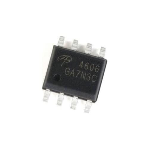 20pcs/lot SMD AO4606 N+P channel SOIC-8 30V/-30V,6A/-6.5A MOSFET