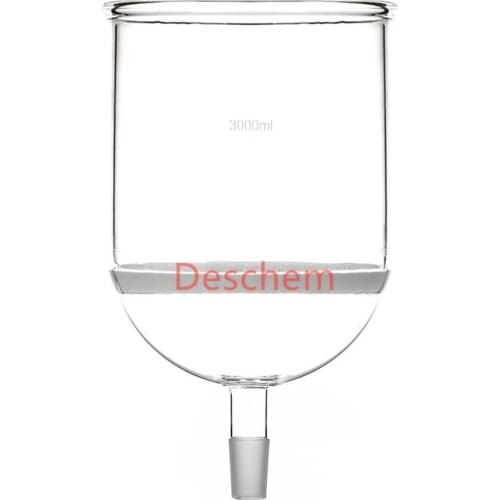 3000ml,24/40,Buchner Funnel,3# Core Filter,3L,Glass Groud Joint,Chemical Labware